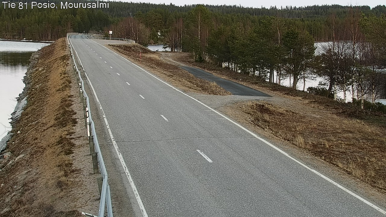 Weather Camera Image Road 81 Posio, Mourusalmi, Posio, Lappi