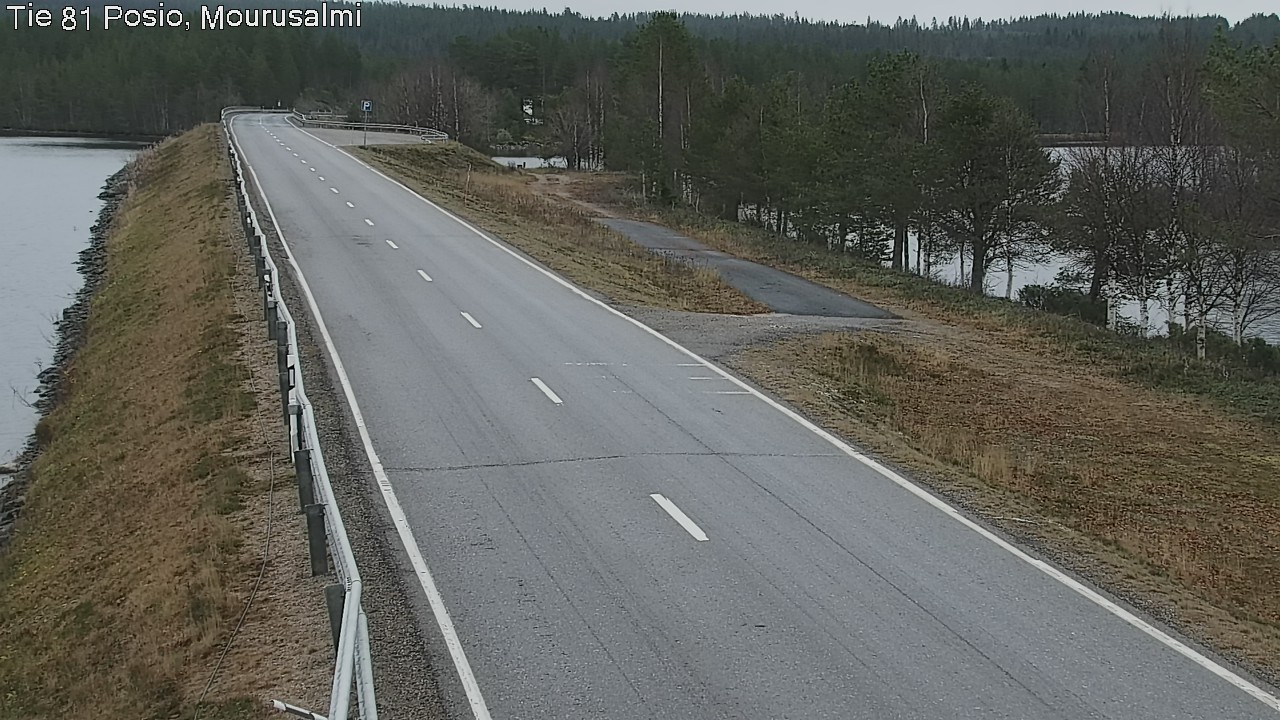 Kelikamerat Kuva Tie 81 Posio, Mourusalmi, Posio, Lappi