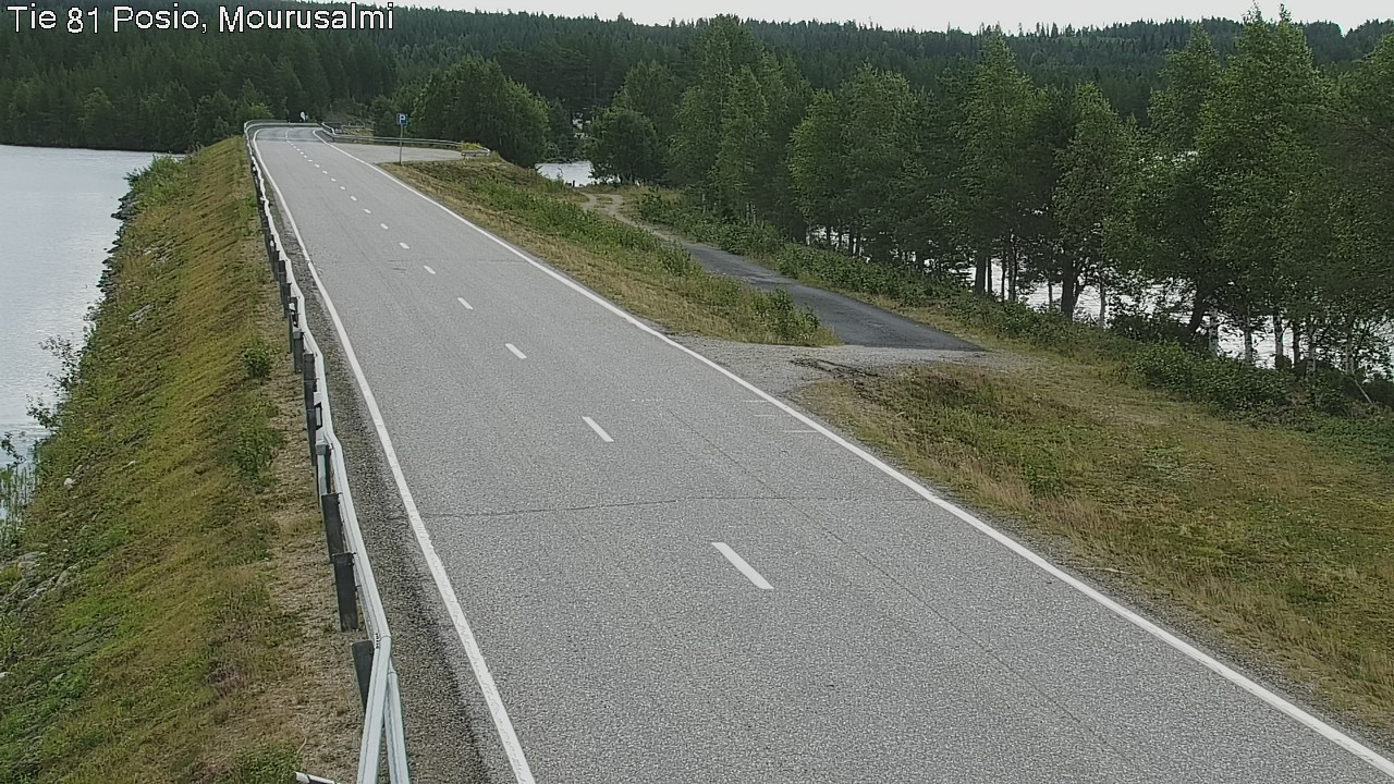 Weather Camera Image Väg 81 Posio, Mourusalmi, Posio, Lappi