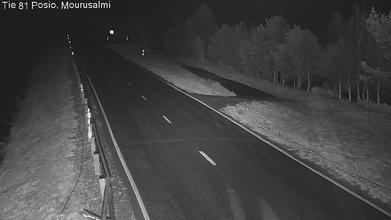 Kelikamerat Kuva Tie 81 Posio, Mourusalmi, Posio, Lappi