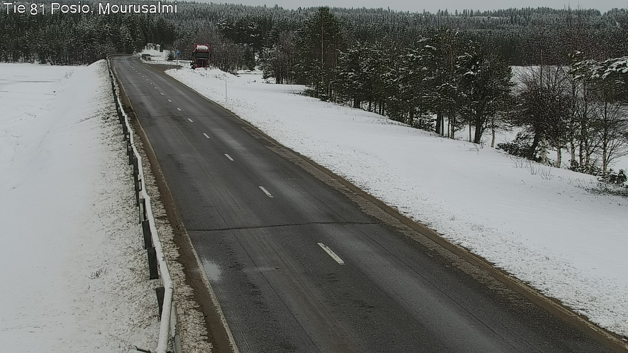 Kelikamerat Kuva Tie 81 Posio, Mourusalmi, Posio, Lappi