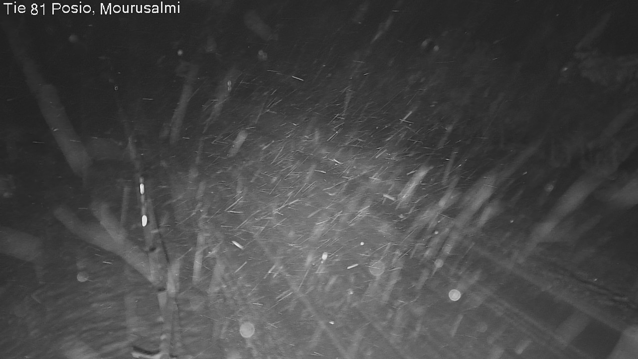 Weather Camera Image Väg 81 Posio, Mourusalmi, Posio, Lappi