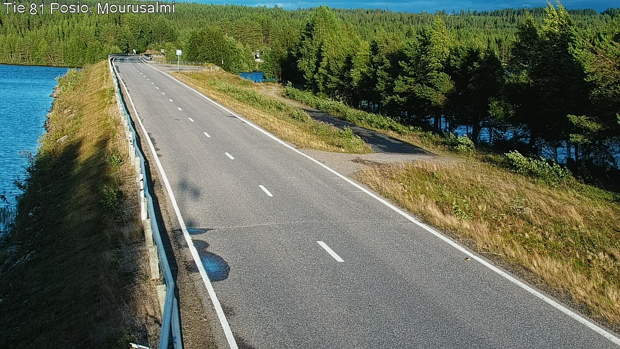Kelikamerat Kuva Tie 81 Posio, Mourusalmi, Posio, Lappi