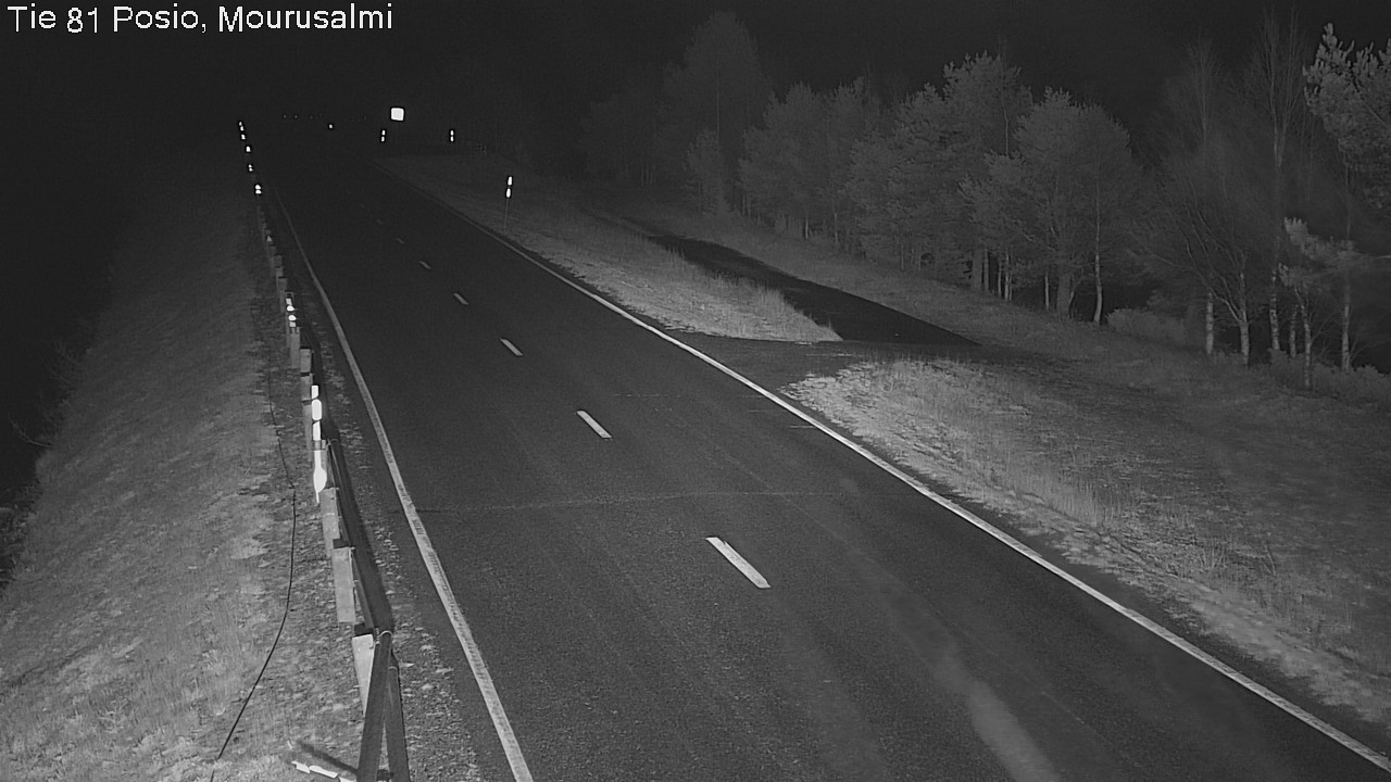 Kelikamerat Kuva Tie 81 Posio, Mourusalmi, Posio, Lappi