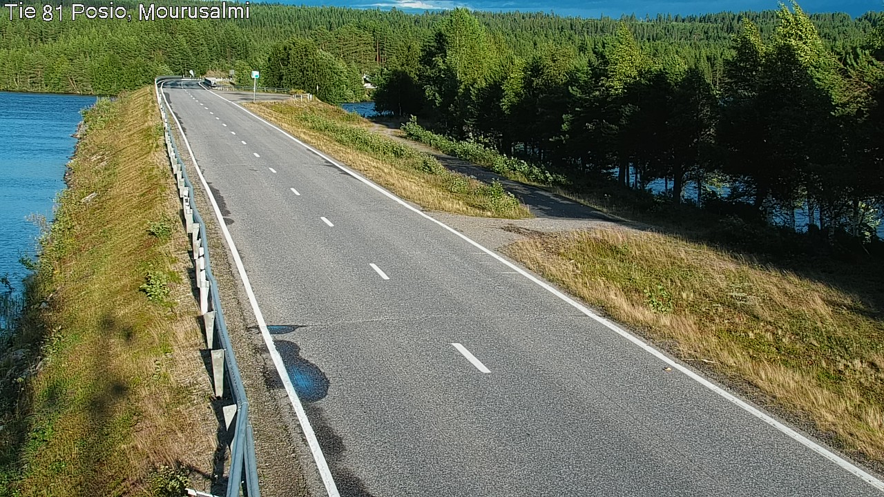 Kelikamerat Kuva Tie 81 Posio, Mourusalmi, Posio, Lappi