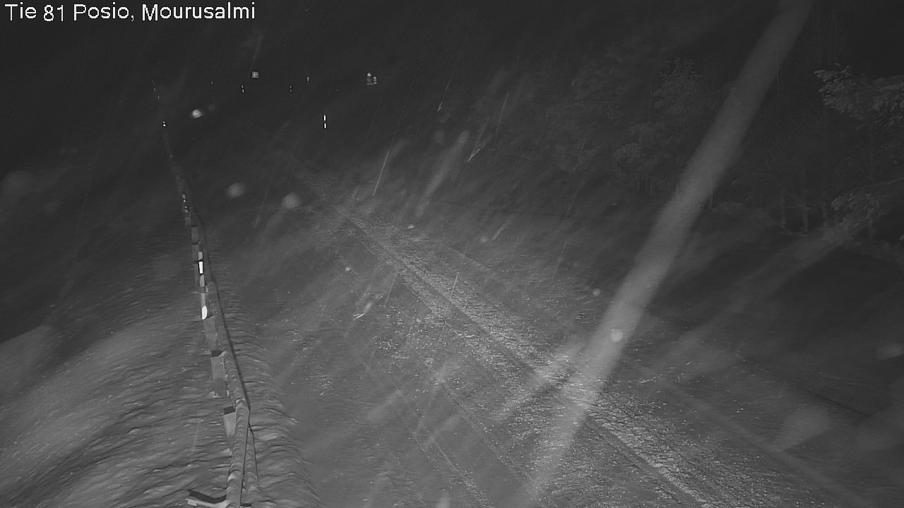 Weather Camera Image Väg 81 Posio, Mourusalmi, Posio, Lappi
