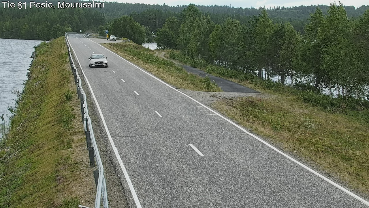 Kelikamerat Kuva Tie 81 Posio, Mourusalmi, Posio, Lappi