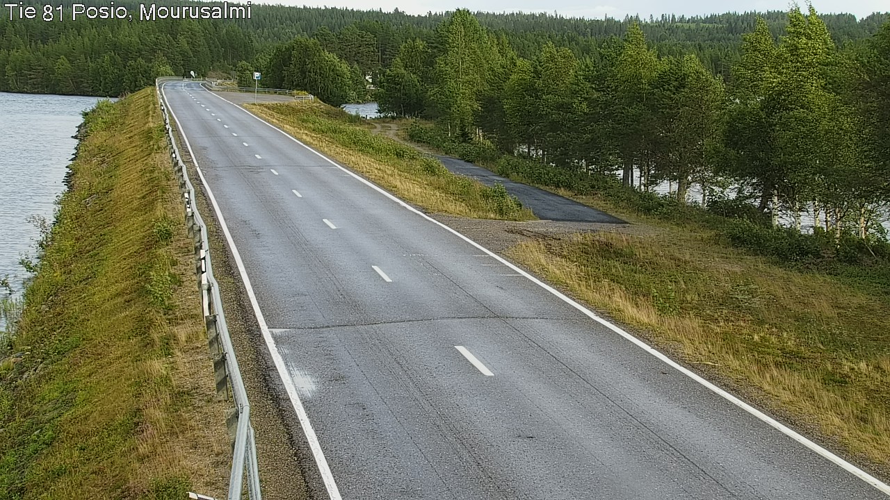 Kelikamerat Kuva Tie 81 Posio, Mourusalmi, Posio, Lappi