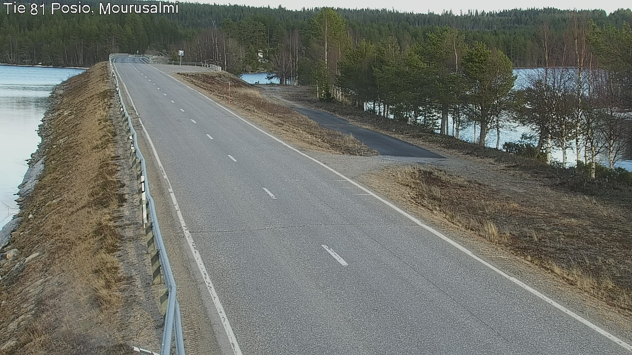 Kelikamerat Kuva Tie 81 Posio, Mourusalmi, Posio, Lappi