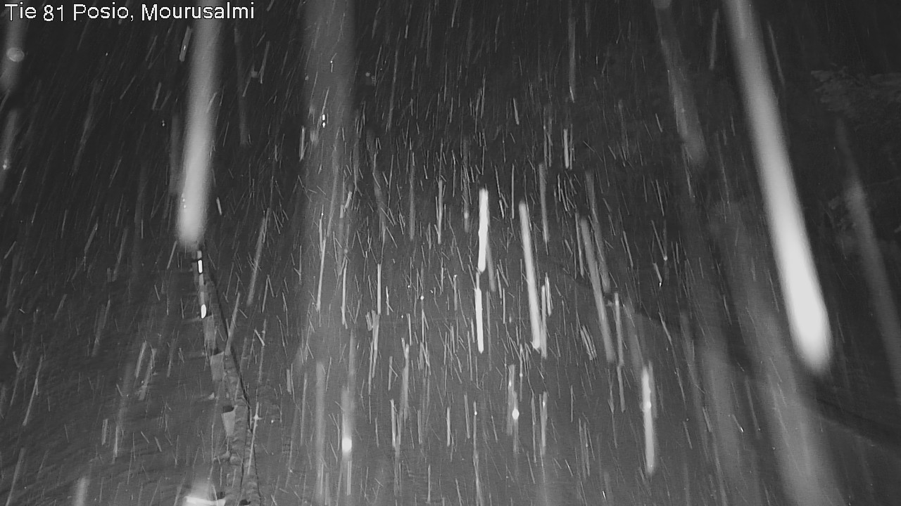 Kelikamerat Kuva Tie 81 Posio, Mourusalmi, Posio, Lappi