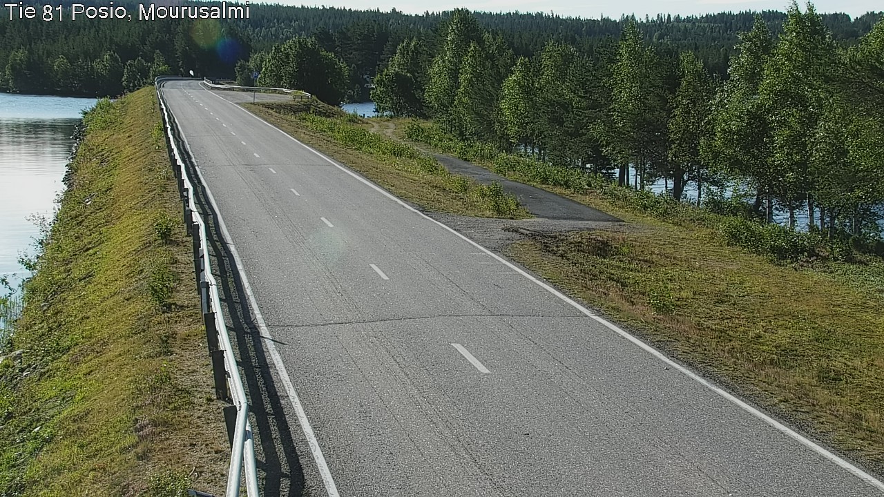 Weather Camera Image Road 81 Posio, Mourusalmi, Posio, Lappi