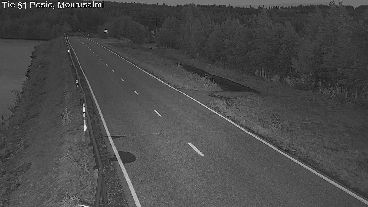 Kelikamerat Kuva Tie 81 Posio, Mourusalmi, Posio, Lappi