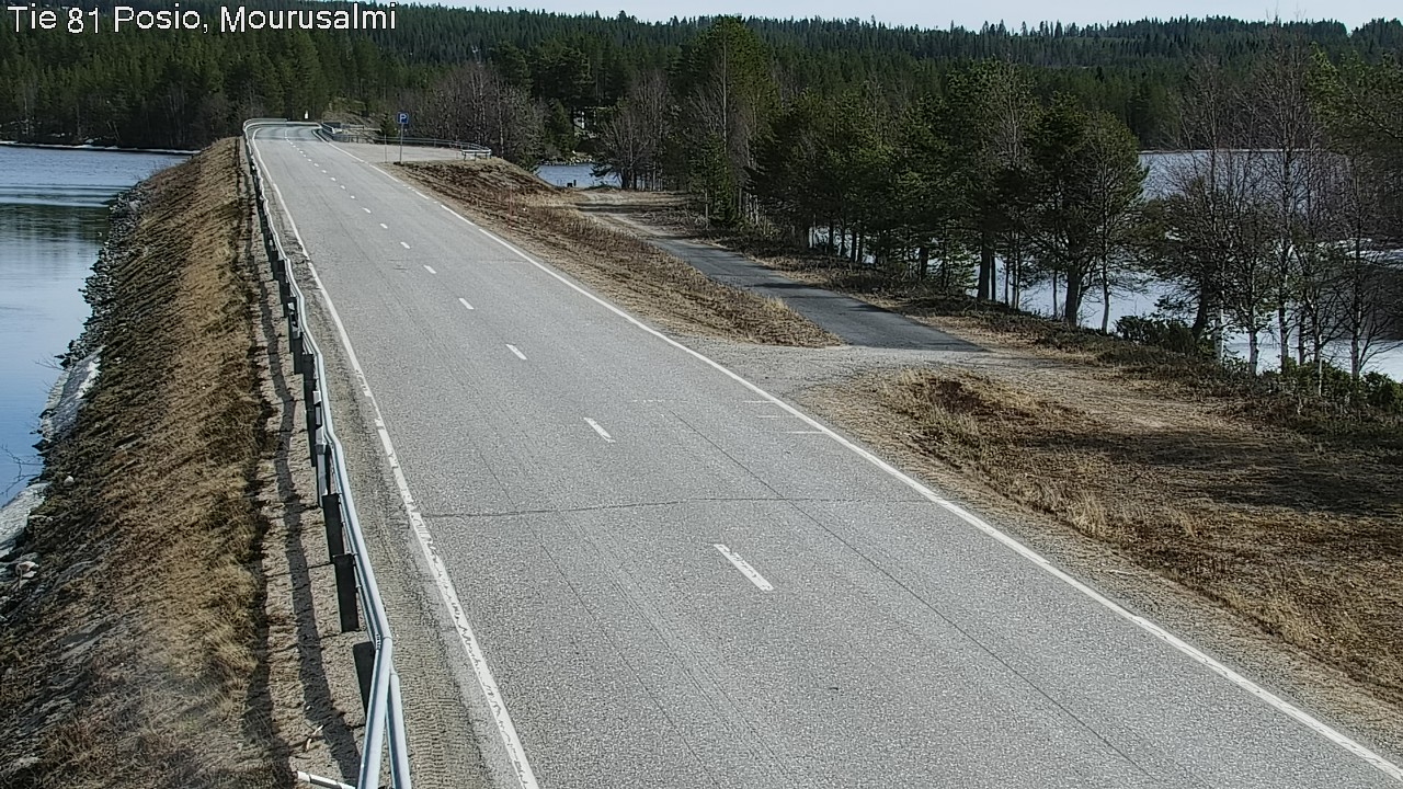Kelikamerat Kuva Tie 81 Posio, Mourusalmi, Posio, Lappi