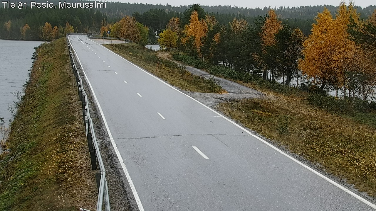 Kelikamerat Kuva Tie 81 Posio, Mourusalmi, Posio, Lappi