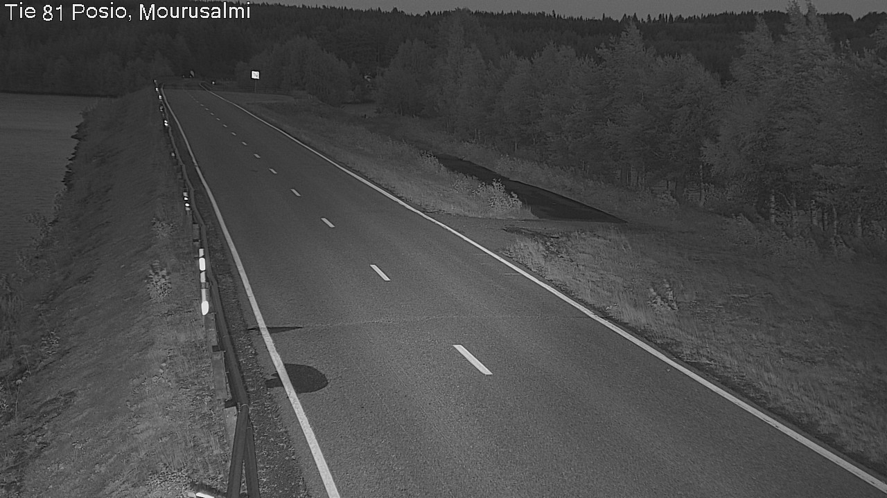 Kelikamerat Kuva Tie 81 Posio, Mourusalmi, Posio, Lappi