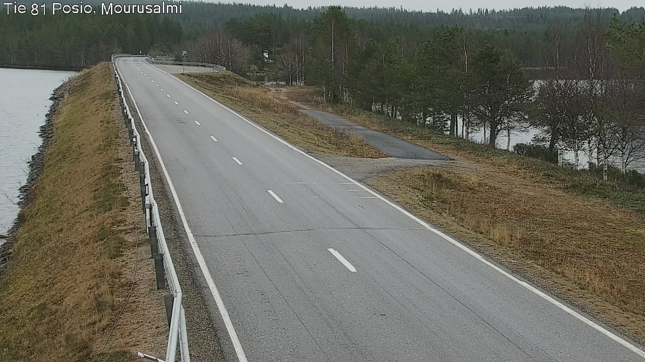 Kelikamerat Kuva Tie 81 Posio, Mourusalmi, Posio, Lappi