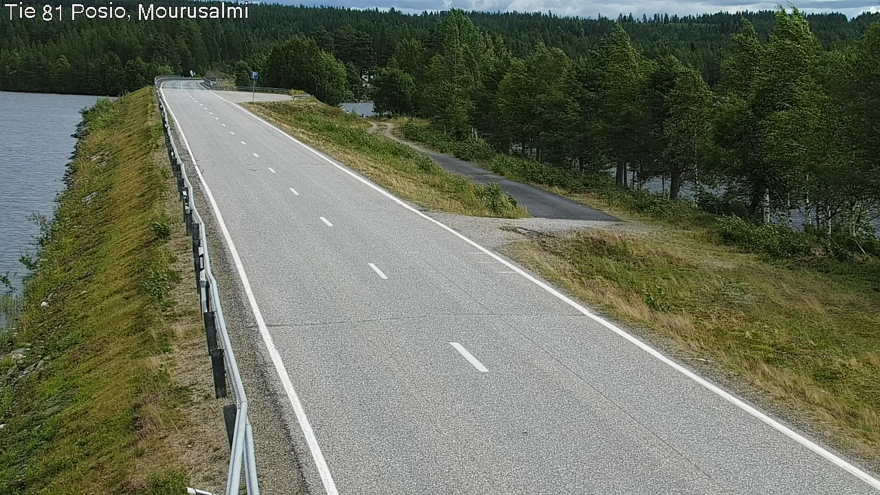 Kelikamerat Kuva Tie 81 Posio, Mourusalmi, Posio, Lappi