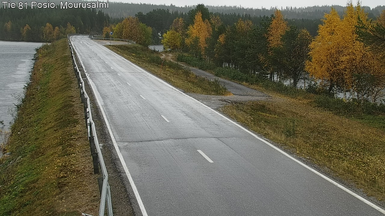 Weather Camera Image Road 81 Posio, Mourusalmi, Posio, Lappi