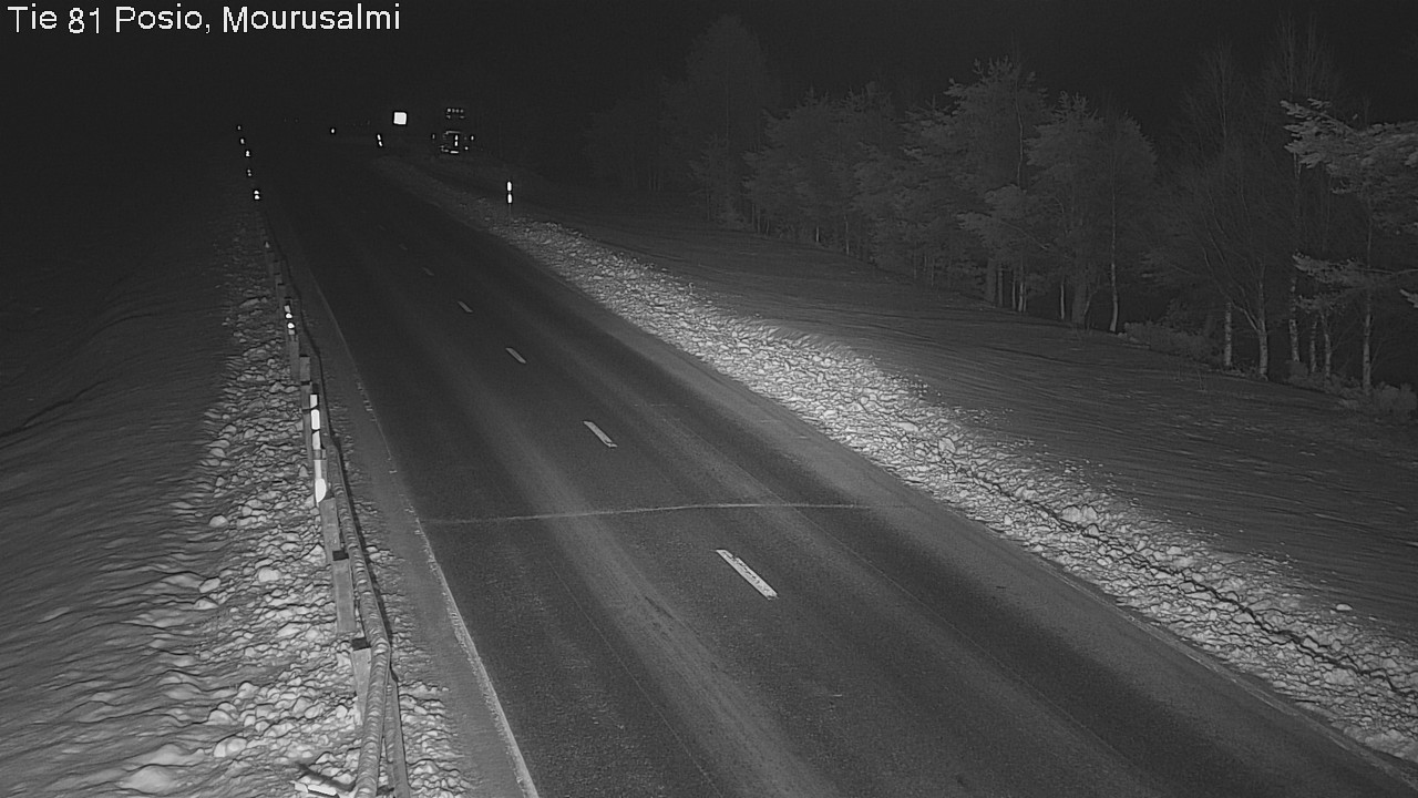 Kelikamerat Kuva Tie 81 Posio, Mourusalmi, Posio, Lappi