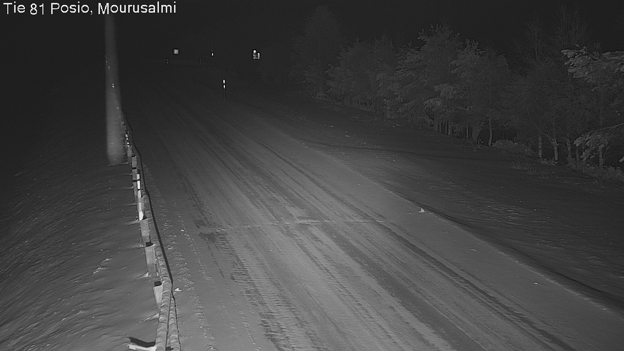 Kelikamerat Kuva Tie 81 Posio, Mourusalmi, Posio, Lappi