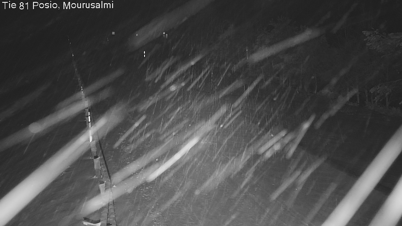 Kelikamerat Kuva Tie 81 Posio, Mourusalmi, Posio, Lappi