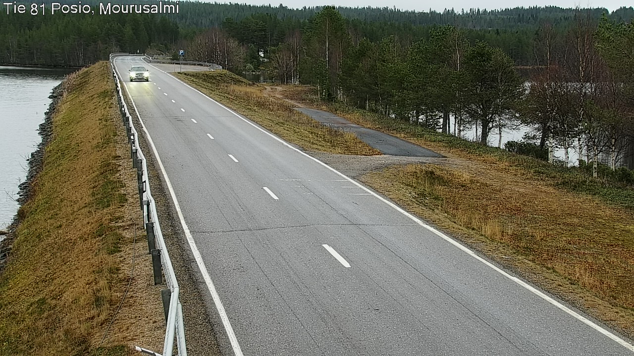 Kelikamerat Kuva Tie 81 Posio, Mourusalmi, Posio, Lappi