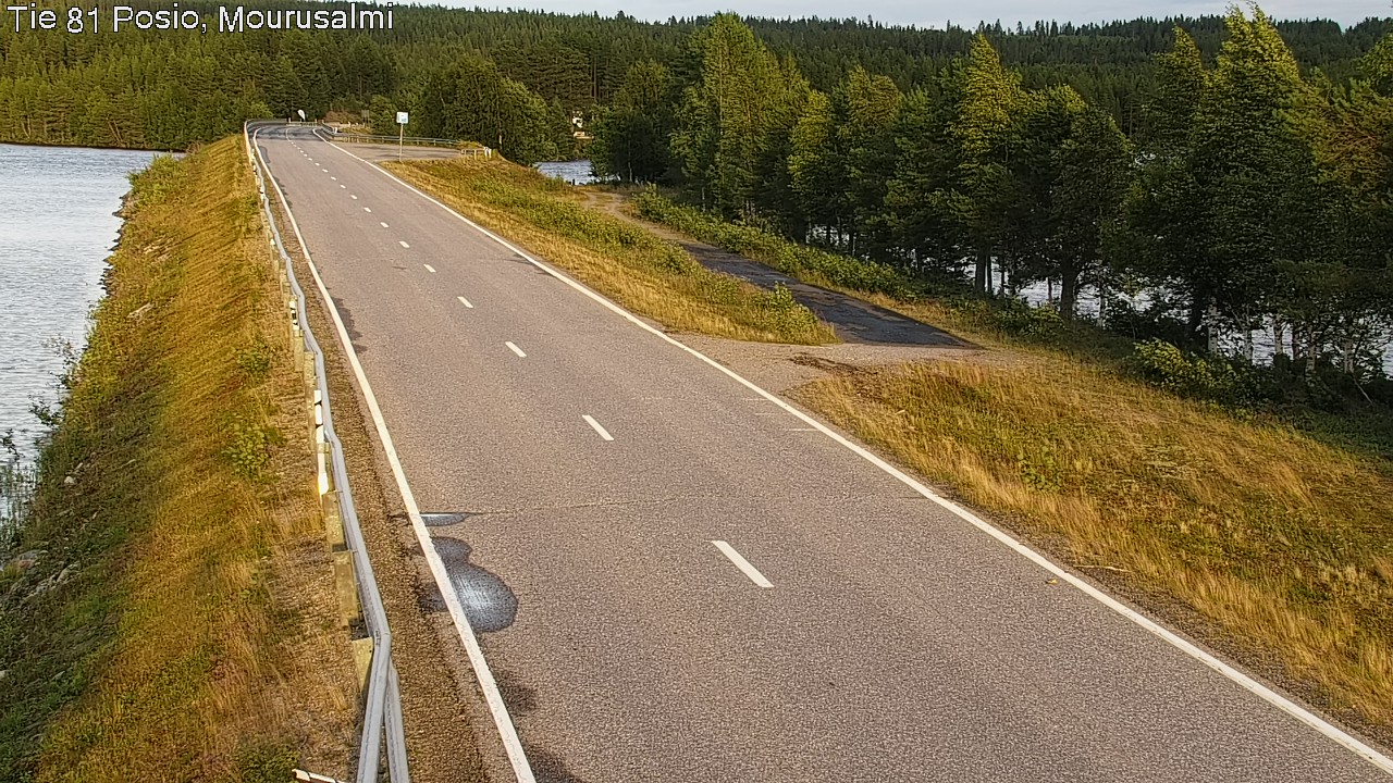 Kelikamerat Kuva Tie 81 Posio, Mourusalmi, Posio, Lappi