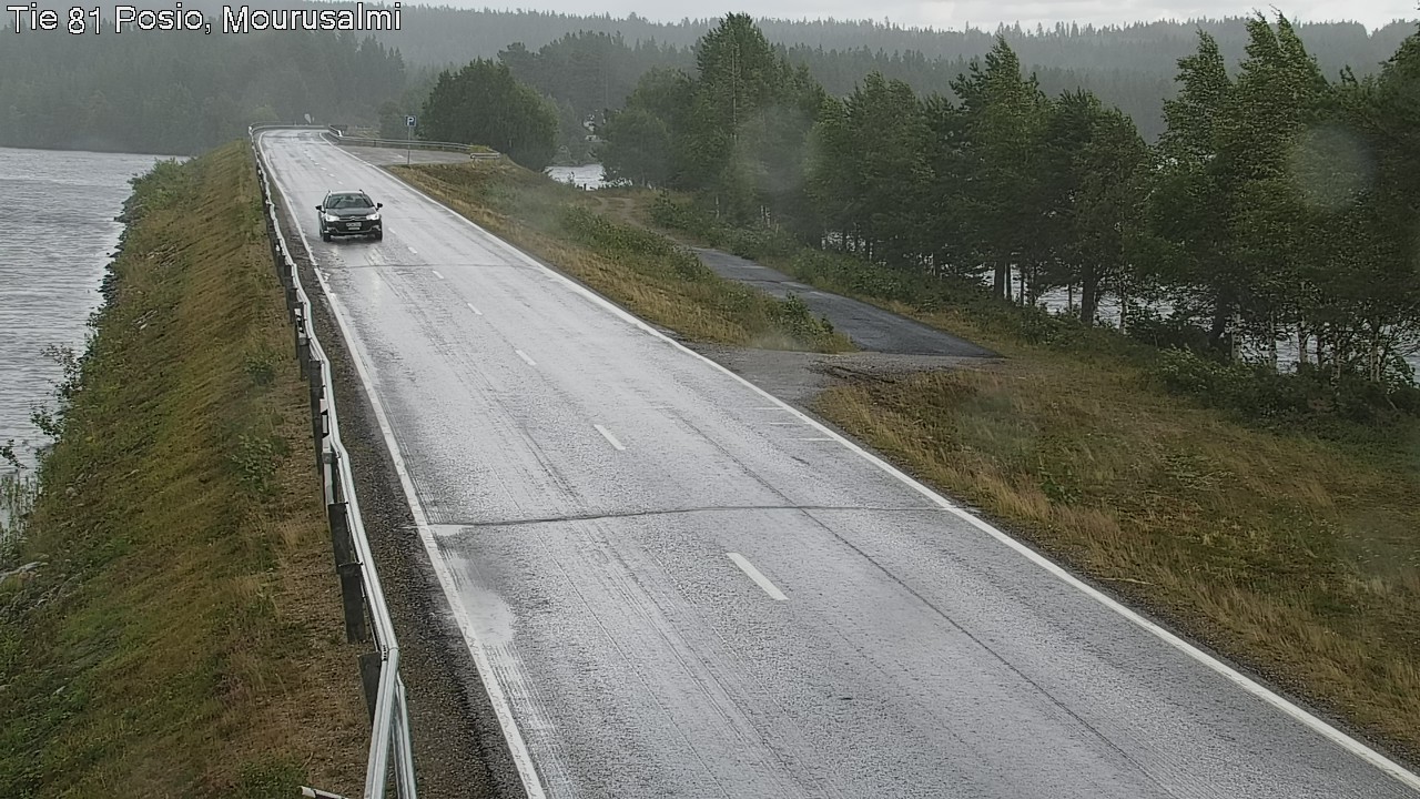 Kelikamerat Kuva Tie 81 Posio, Mourusalmi, Posio, Lappi
