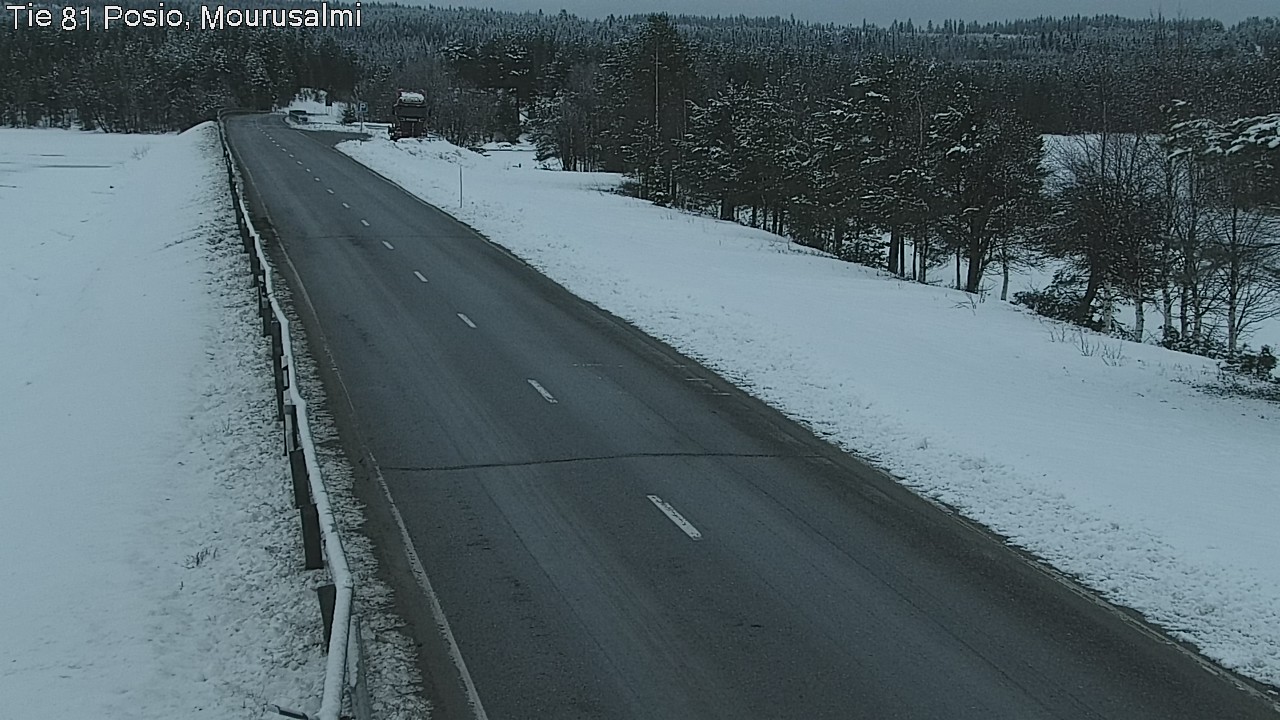 Kelikamerat Kuva Tie 81 Posio, Mourusalmi, Posio, Lappi