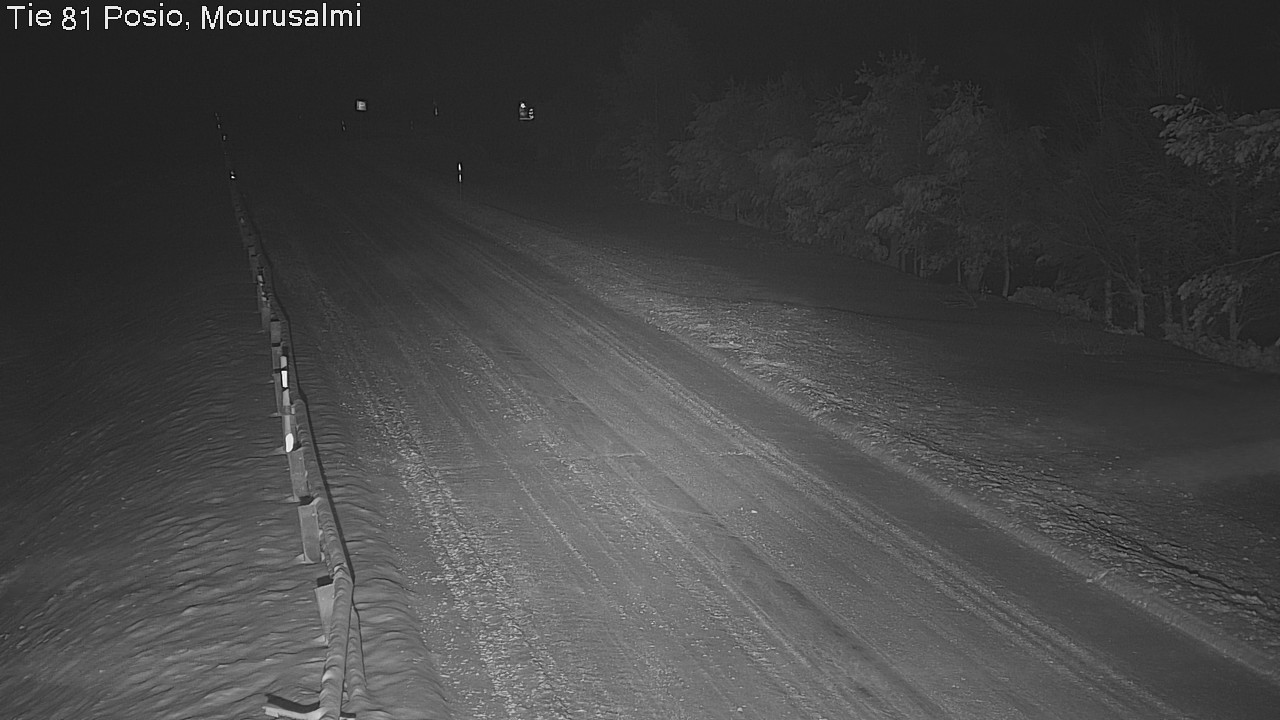Weather Camera Image Väg 81 Posio, Mourusalmi, Posio, Lappi