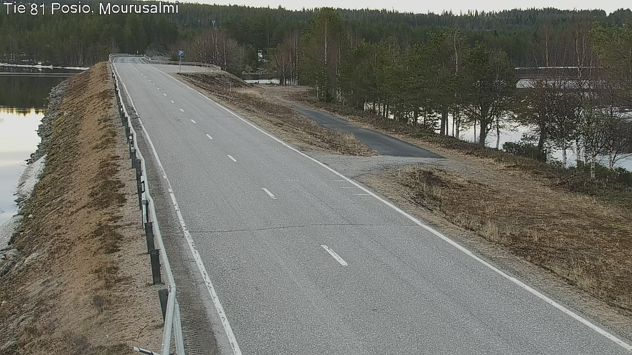Kelikamerat Kuva Tie 81 Posio, Mourusalmi, Posio, Lappi