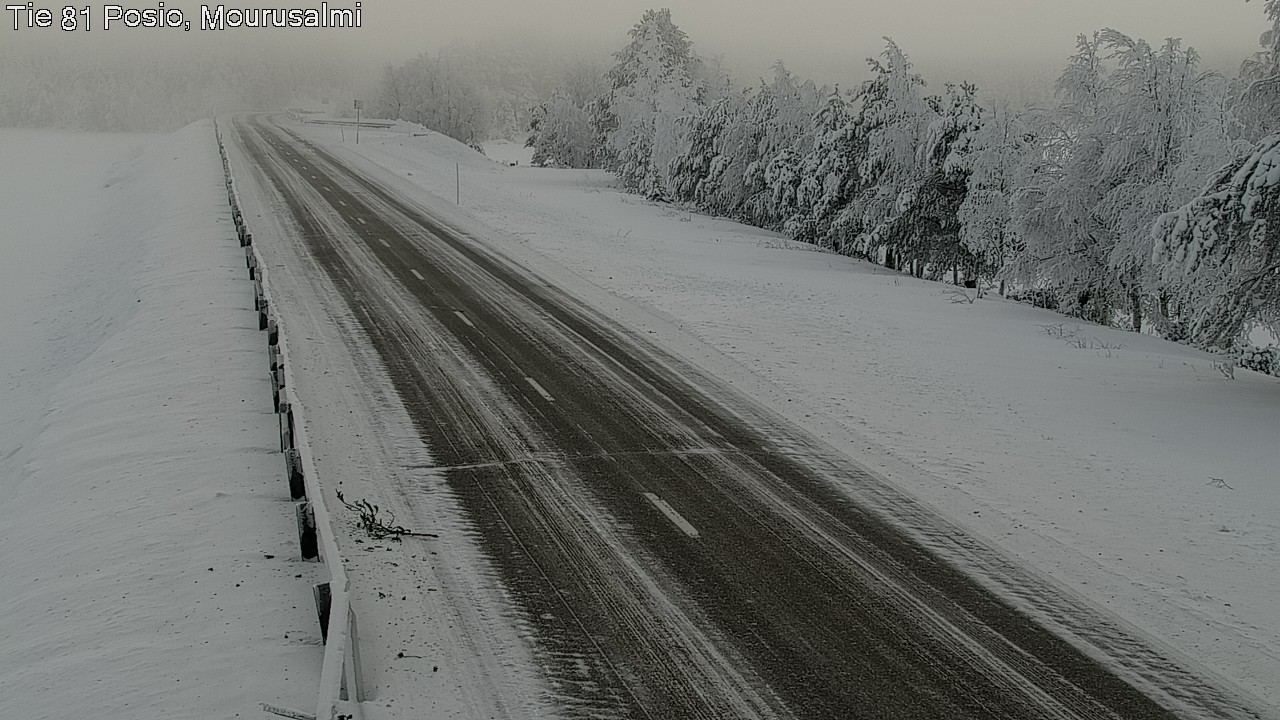 Kelikamerat Kuva Tie 81 Posio, Mourusalmi, Posio, Lappi