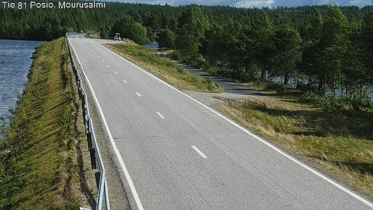 Kelikamerat Kuva Tie 81 Posio, Mourusalmi, Posio, Lappi