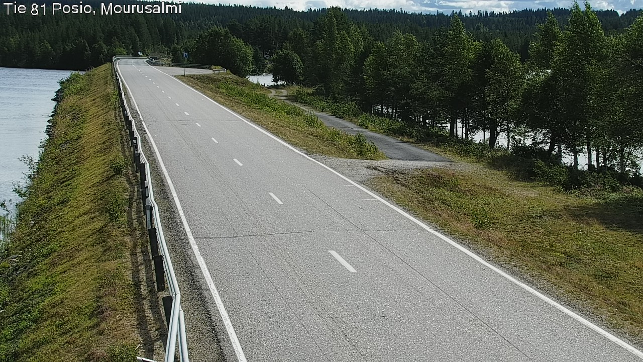 Weather Camera Image Väg 81 Posio, Mourusalmi, Posio, Lappi