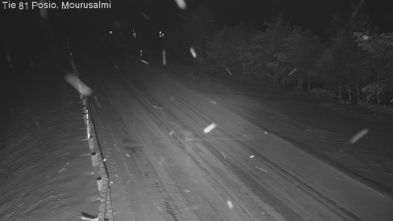 Kelikamerat Kuva Tie 81 Posio, Mourusalmi, Posio, Lappi