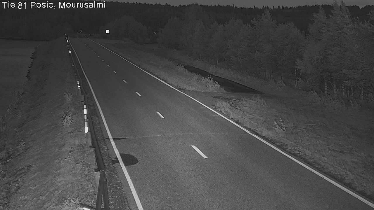 Kelikamerat Kuva Tie 81 Posio, Mourusalmi, Posio, Lappi