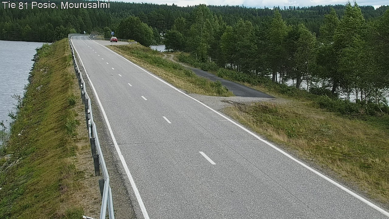 Kelikamerat Kuva Tie 81 Posio, Mourusalmi, Posio, Lappi