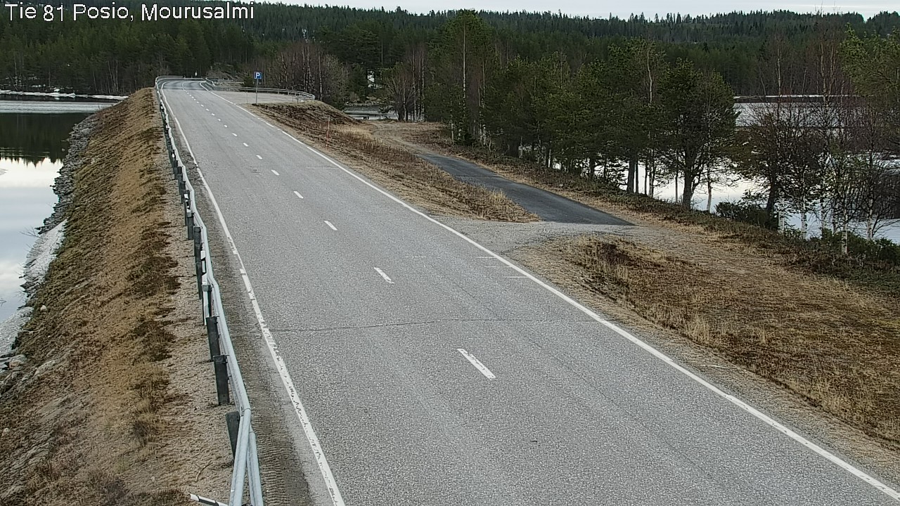 Kelikamerat Kuva Tie 81 Posio, Mourusalmi, Posio, Lappi