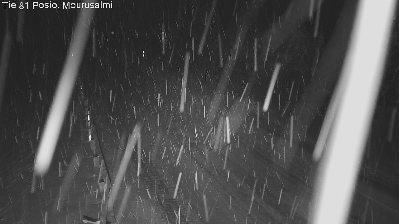 Kelikamerat Kuva Tie 81 Posio, Mourusalmi, Posio, Lappi