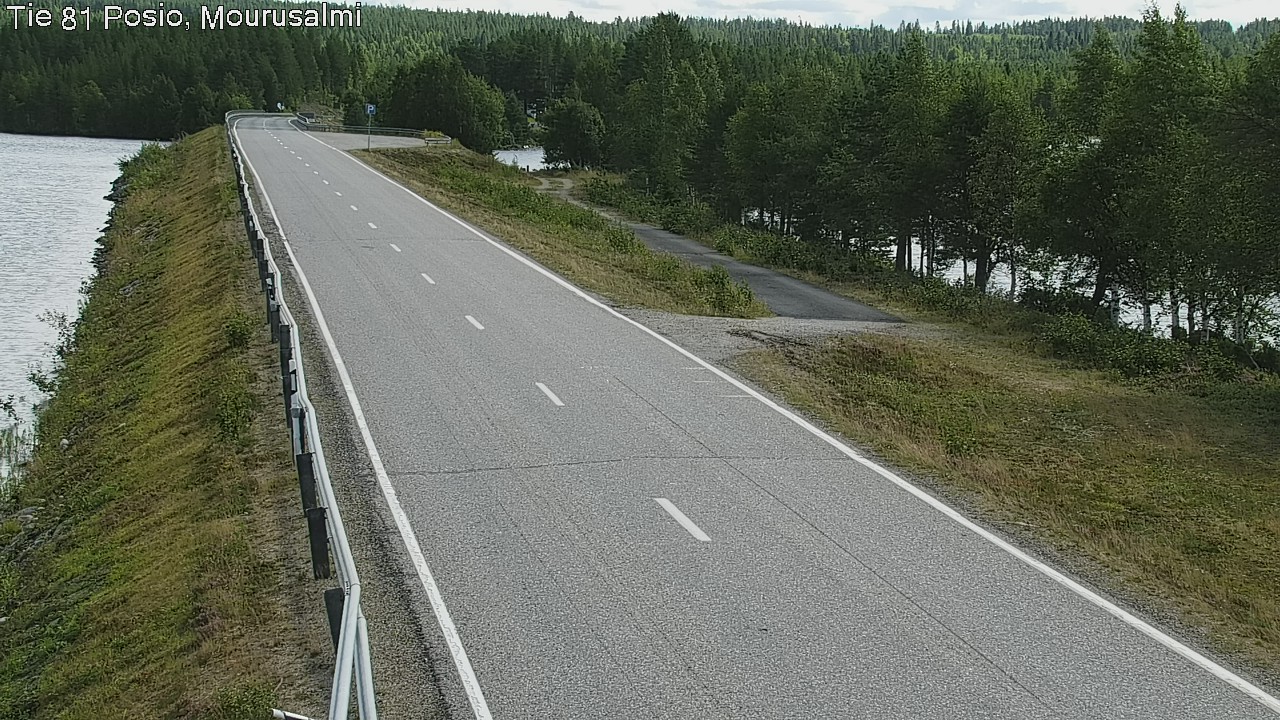 Weather Camera Image Väg 81 Posio, Mourusalmi, Posio, Lappi