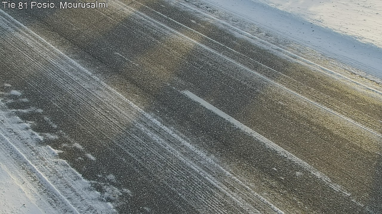 Kelikamerat Kuva Tie 81 Posio, Mourusalmi, Posio, Lappi