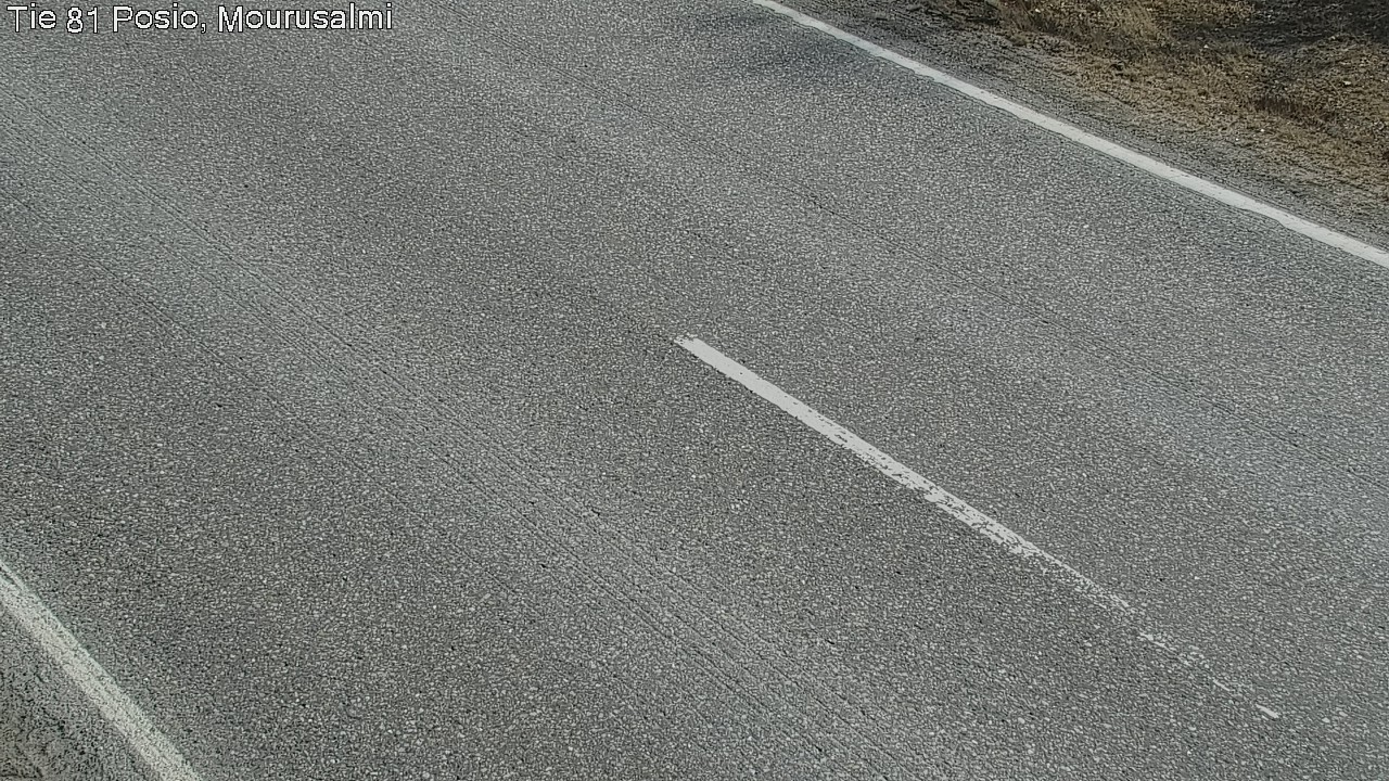 Weather Camera Image Väg 81 Posio, Mourusalmi, Posio, Lappi