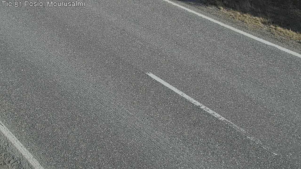 Weather Camera Image Väg 81 Posio, Mourusalmi, Posio, Lappi