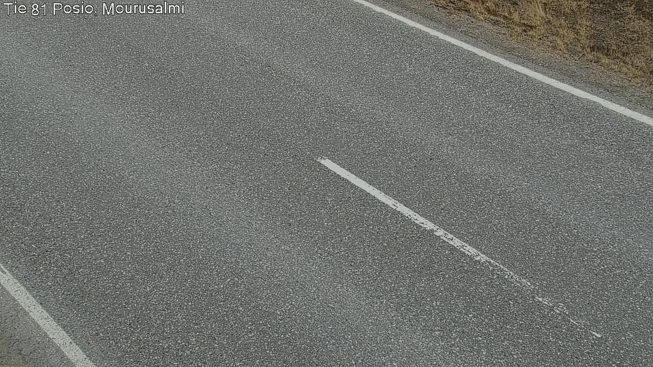 Weather Camera Image Väg 81 Posio, Mourusalmi, Posio, Lappi