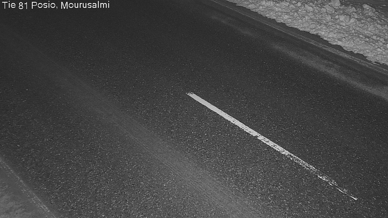 Kelikamerat Kuva Tie 81 Posio, Mourusalmi, Posio, Lappi