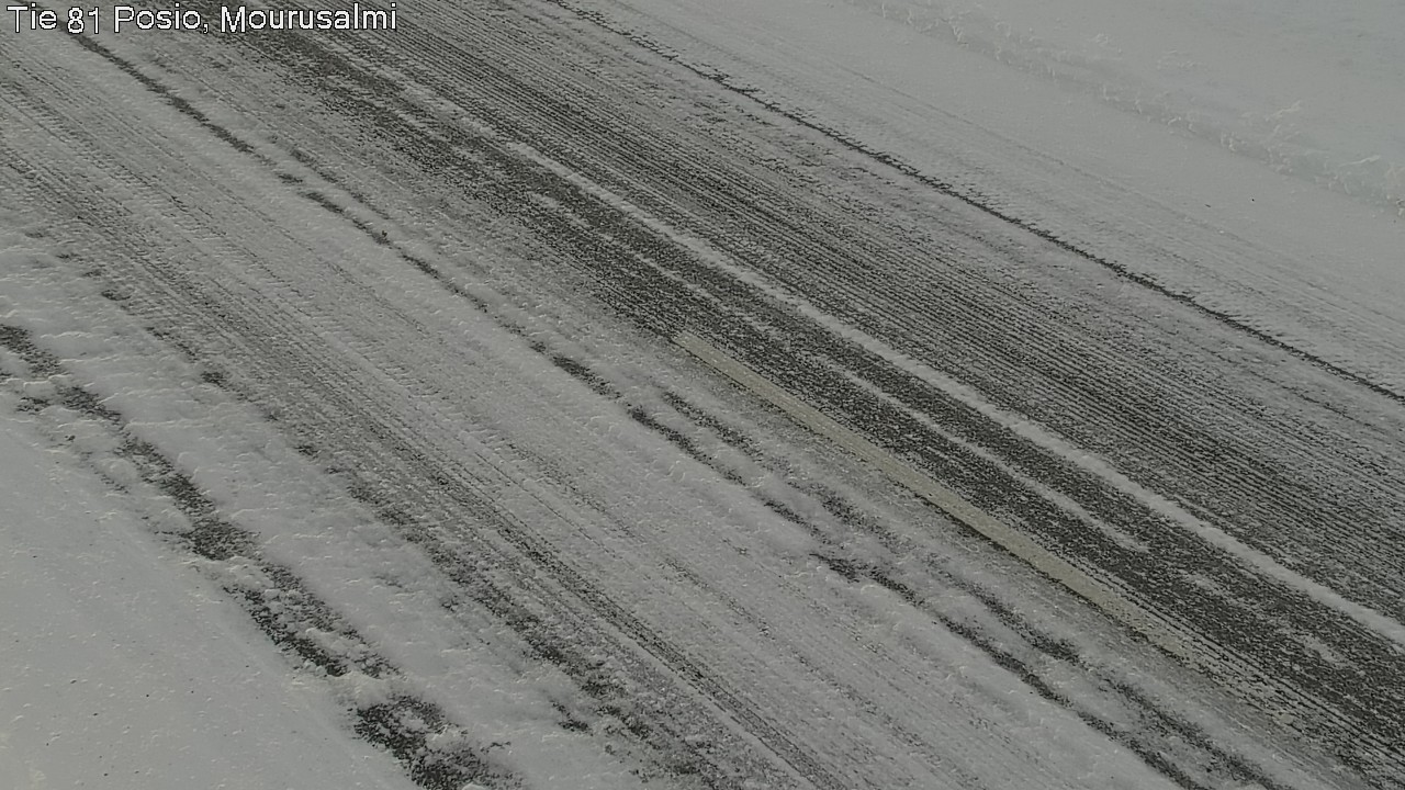 Weather Camera Image Väg 81 Posio, Mourusalmi, Posio, Lappi