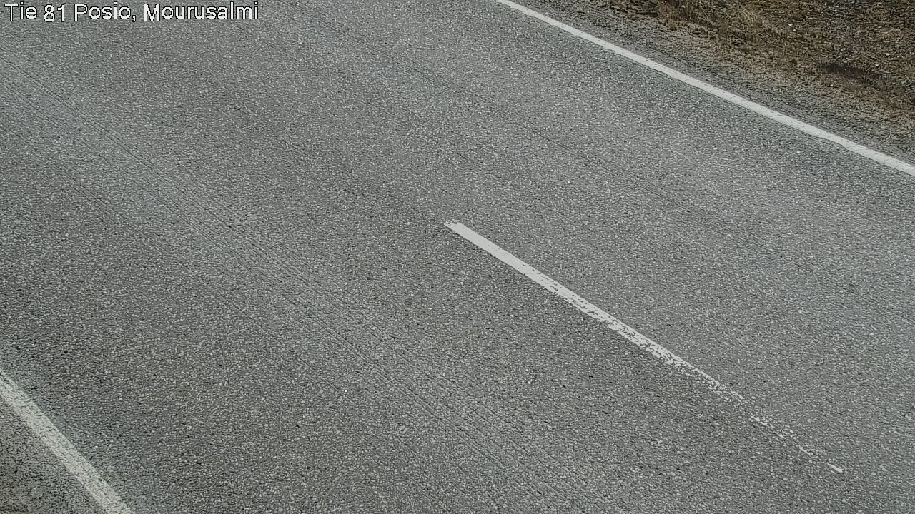 Weather Camera Image Väg 81 Posio, Mourusalmi, Posio, Lappi