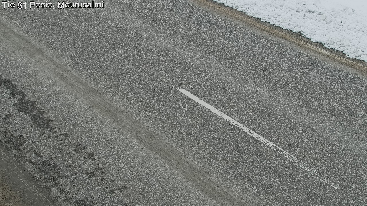 Weather Camera Image Road 81 Posio, Mourusalmi, Posio, Lappi