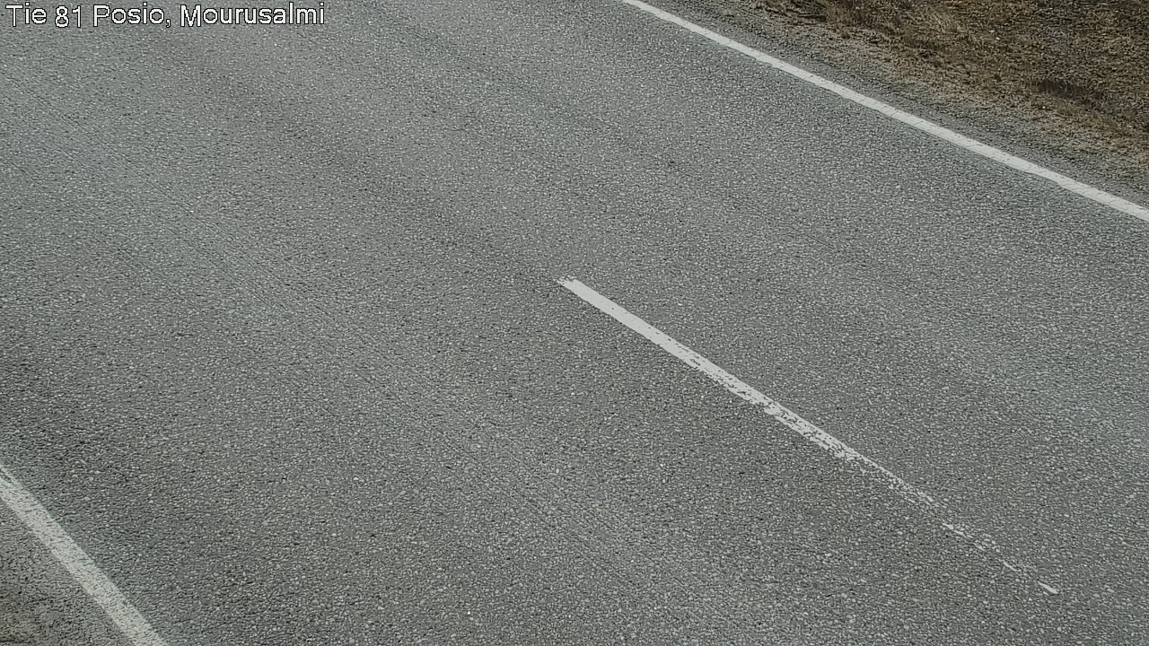 Weather Camera Image Väg 81 Posio, Mourusalmi, Posio, Lappi