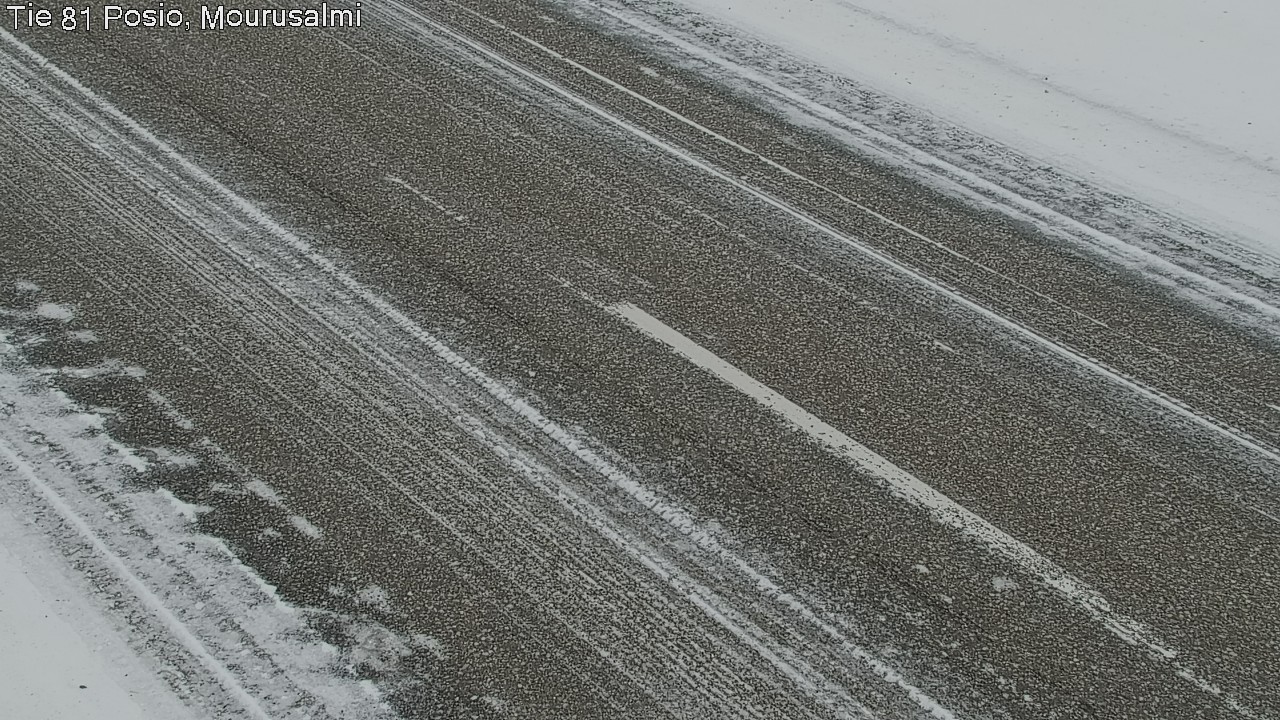 Kelikamerat Kuva Tie 81 Posio, Mourusalmi, Posio, Lappi